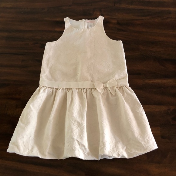 Janie and Jack Dress Bubble Ivory Dress - Picture 1 of 7